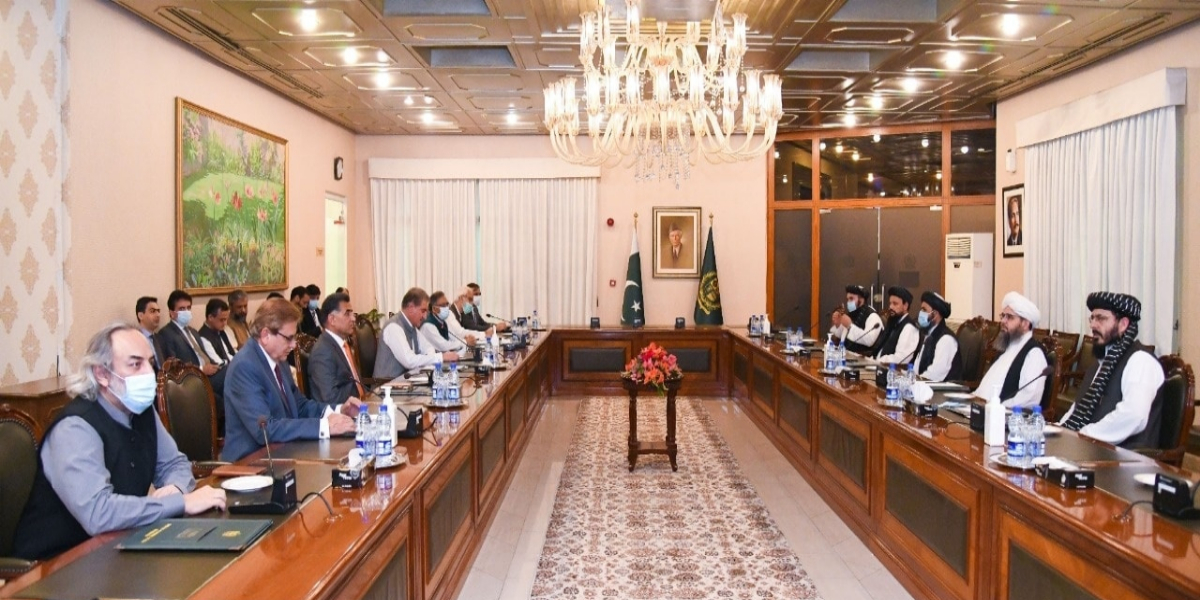 Afghan Taliban delegation, FM Qureshi discuss important issues