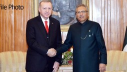 Tayyip Erdogan extends invitation to President Dr Arif Alvi to visit Turkey