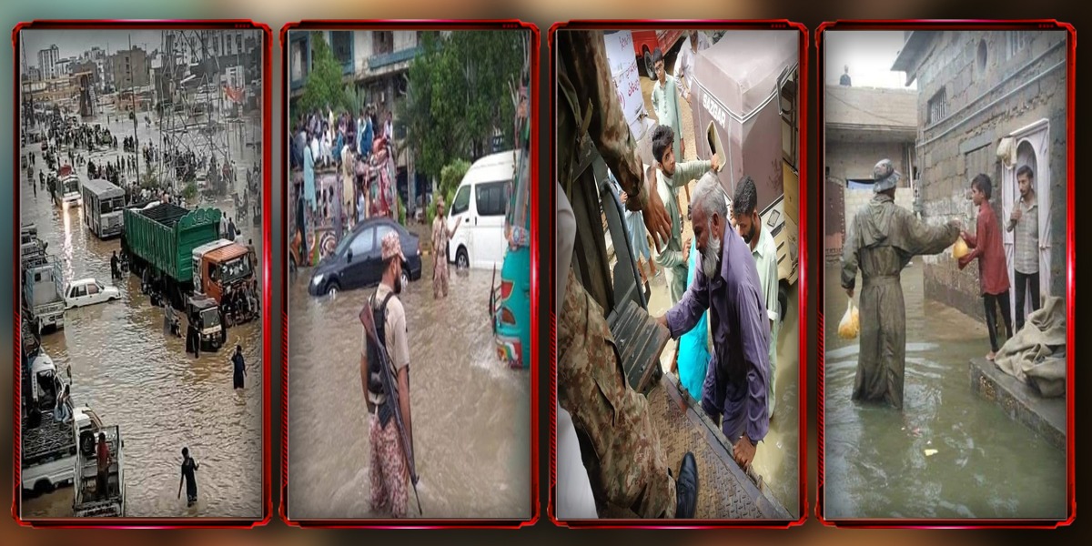 Record-Breaking heavy rainfall and overall flood situation of Sindh