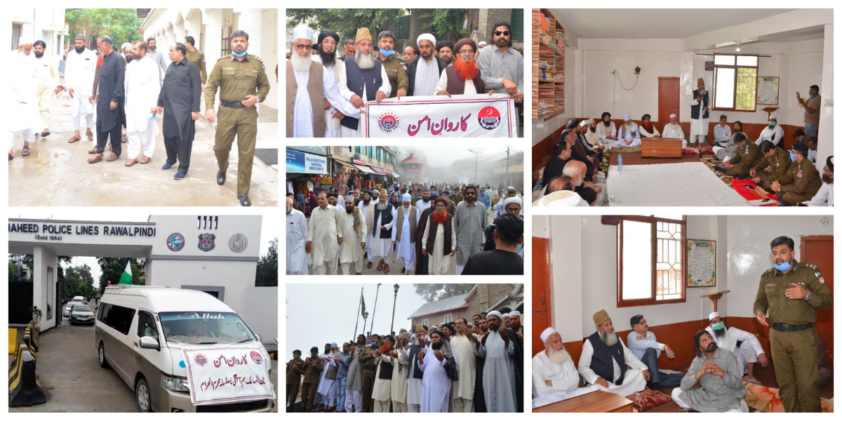 CPO Rawalpindi launches peace caravan to maintain Sectarian harmony