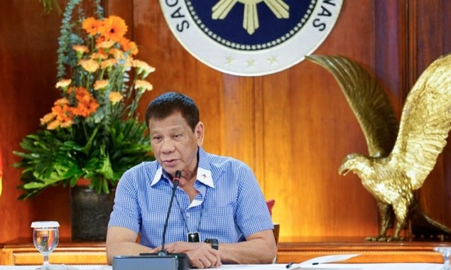 Philippine President once again advises people to wash Face Masks with petrol