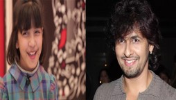 Hadia Hashmi gets in touch with Sonu Nigam via video call