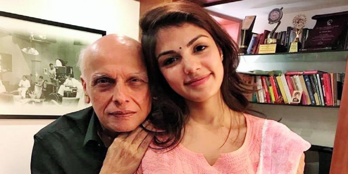 Rhea Chakraborty claims Mahesh Bhatt is 'like a father figure'