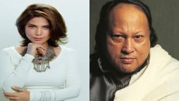 Hadiqa Kiani recalls composing ghazal for Nusrat Fateh Ali Khan
