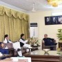FM Shah Mahmood calls on President Azad Kashmir