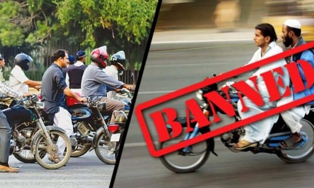 Islamabad: Pillion riding to be banned from 8 to 10 Muharram-ul-Haram