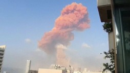 Massive explosion rocks Lebanese capital, Beirut