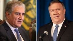 Shah Mehmood Qureshi talks with US State’s Secretary Mike Pompeo