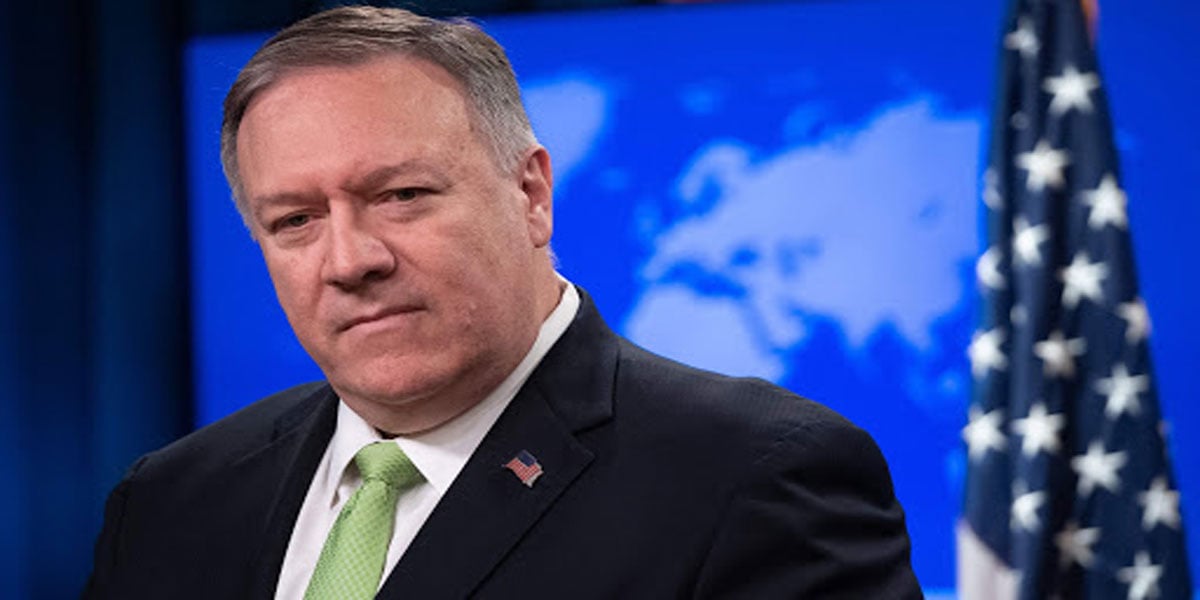 China Imposes Sanctions On 28 US Officials, Including Pompeo