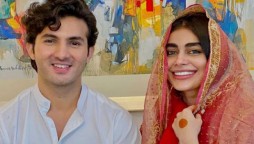 Shahroze Sabzwari calls Sadaf Kanwal ‘a reason to smile’