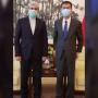 Iranian Ambassador calls on his counterpart at Chinese Embassy