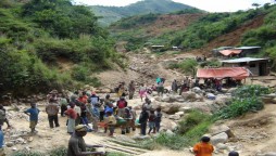 Gold mine collapses in Congo, killing at least 50