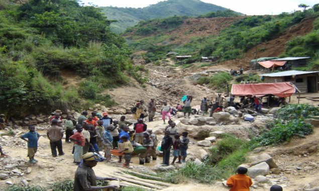 Gold mine collapses in Congo, killing at least 50