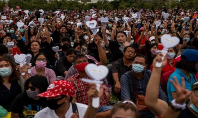 Thousands join huge protests demanding reforms in Thailand