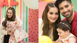 Pictures: Aiman and Muneeb celebrate daughter’s post birthday