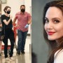 Angelina Jolie enjoyed a shopping trip alongside her kids over the weekend