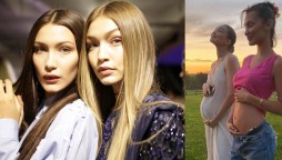 Gigi Hadid baby bump: Sister Bella jokes about ‘two buns in the oven’