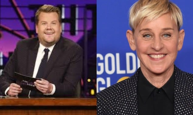 James Corden answers claims of him replacing Ellen DeGeneres