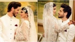 TV host Ahmed Godil ties knot with Asra Ahmed, photos go viral