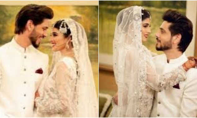 TV host Ahmed Godil ties knot with Asra Ahmed, photos go viral