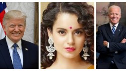 Kangana Ranaut shares Trump’s tweet against Biden amid drug probe