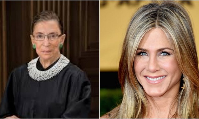 Jennifer Aniston expresses grief over death of Justice Ruth Bader Ginsburg