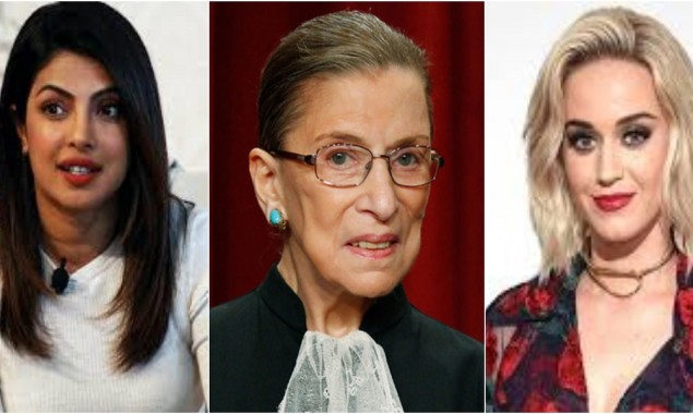 Ruth Bader Ginsburg: Priyanka Chopra, Katy Perry and others express grief