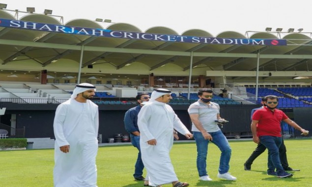 IPL in UAE: Saurav Ganguly visited Sharjah Cricket Stadium