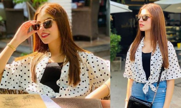 Drop dead gorgeous Kinza Hashmi is enjoying a no-work mode in Islamabad