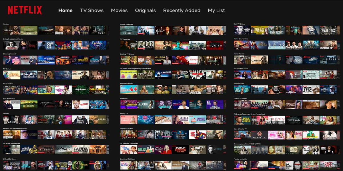 Netflix shows for free