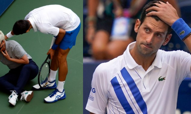 Novak Djokovic defaulted from the US Open after hitting the line judge in throat