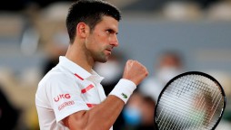 Novak Djokovic wins first round in French Open 2020