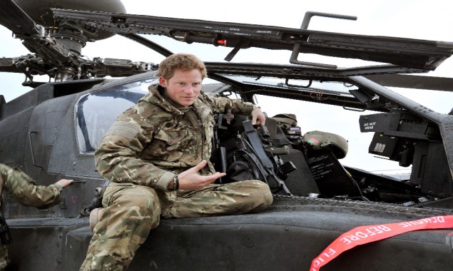 Prince Harry helicopter club