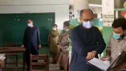 Saeed Ghani visits schools