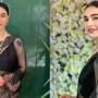 Saheefa Jabbar looks breathtakingly gorgeous in black saree