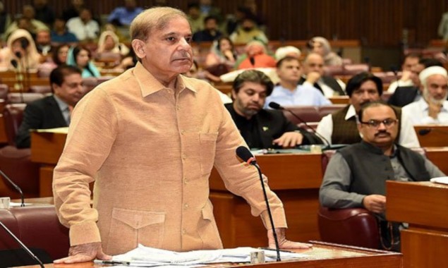 Shehbaz lashed out at NA speaker Asad Qaiser