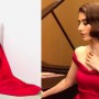 Syra Yousuf slays in a red royal gown