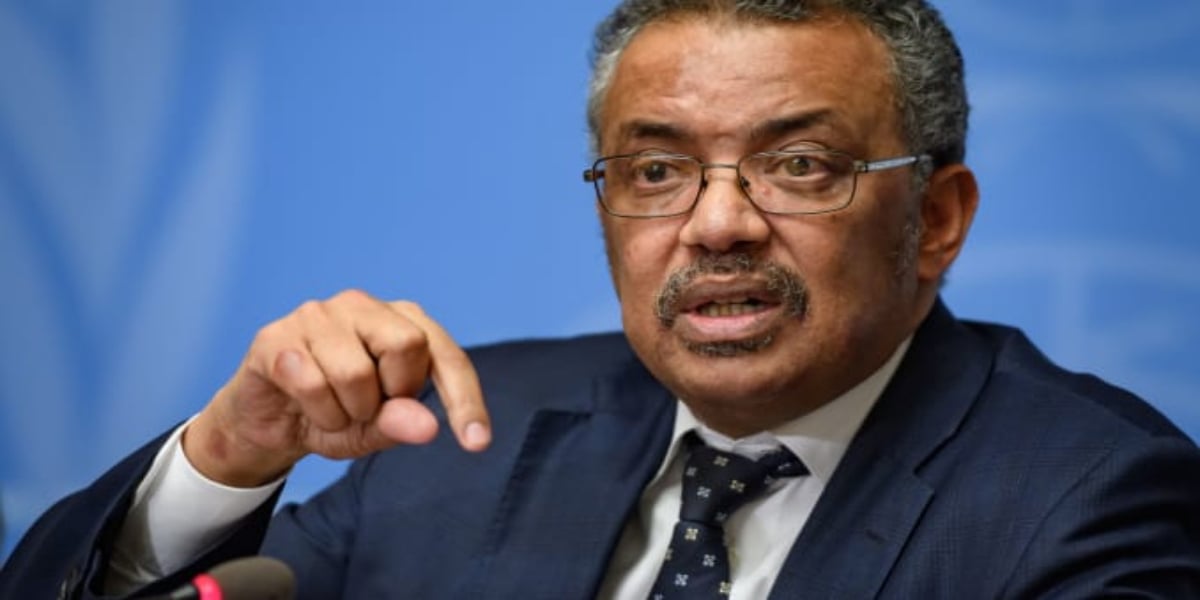 WHO Tedros Adhanom Ghebreyesus