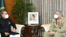 COAS General Qamar Javed Bajwa meets President Alvi