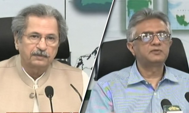 Shafqat Mahmood and Dr. Faisal