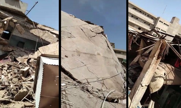 Two die as Factory collapses in Karachi’s Shershah