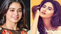 Jhanvi Kapoor adores Sajal Aly’s beauty