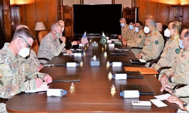 COAS, Commander US CENTCOM Discuss Regional Security