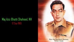 ISPR Releases Video To Honour Major Raja Aziz Bhatti Shaheed
