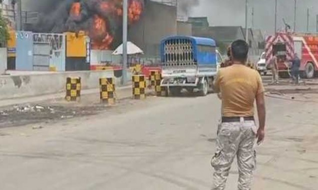 Karachi: 2 kill, 3 injure after fire erupts at Kemari oil terminal