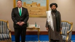 Pompeo Calls on Taliban Political Deputy Mullah Beradar 