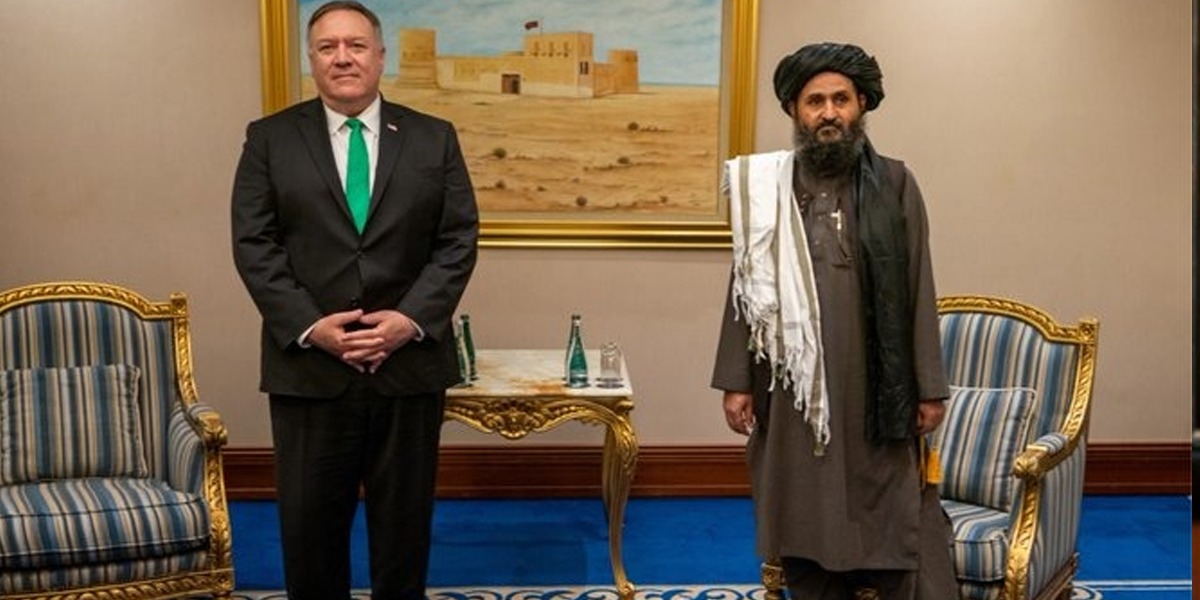 Pompeo Calls on Taliban Political Deputy Mullah Beradar 