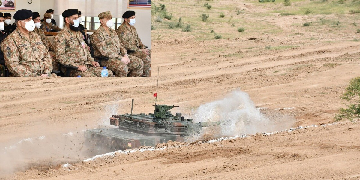 COAS visits Field Firing Ranges Near Jhelum