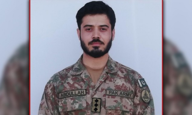 Captain Martyred By Terrorist Firing In South Waziristan