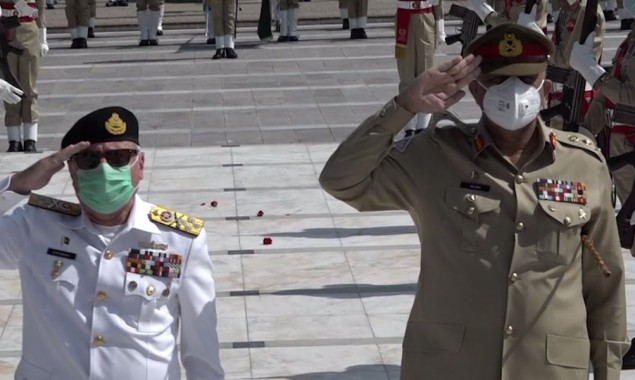 COAS Pays Farewell Call On Naval Chief